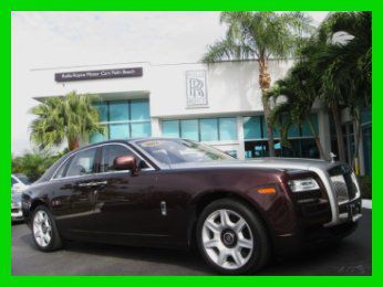 11 madeira red turbo v-12 rr sedan *silver satin bonnet *panoramic roof *low mi