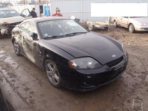 2006 hyundai tiburon gs rebuildable runs/drives low miles no reserve