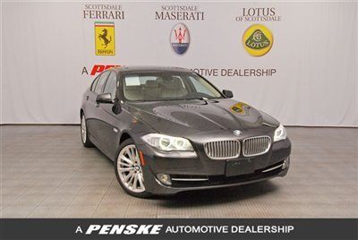 2011 bmw 550i~navigation~sport pack~park distance~driver assistance~like 2012