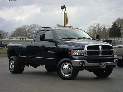Dodge ram 3500 dually manual 6 speed six speed 4x4 4wd slt 5.9 cummins cummings