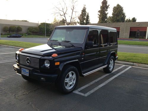 2000 g500 4x4 black on black