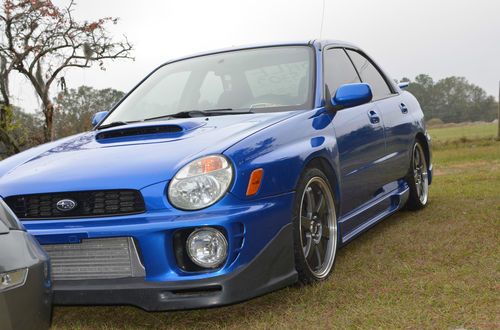 2002 subaru impreza wrx sedan 4-door 2.0l