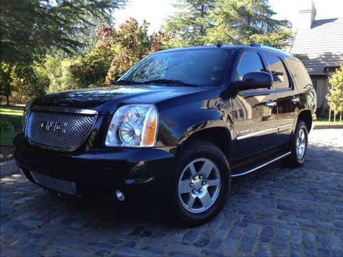 2009 gmc yukon denali sport utility awd 100k mile factory warranty immaculate