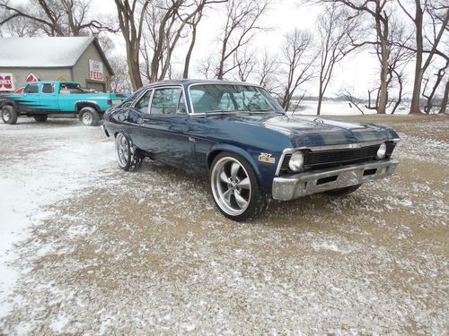 1970 nova 350 automatic  protouring, resto mod,  rust free car