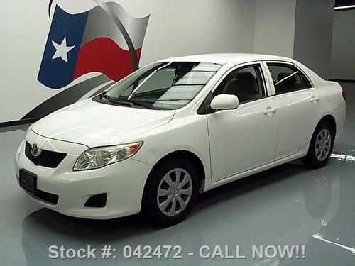 2009 toyota corolla le auto cd audio cruise control 58k texas direct auto