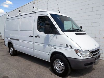 2006 dodge sprinter  2500 cargo van 140" mb 2.7l turbo diesel 1owner! no reserve