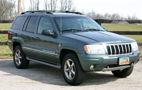 Jeep grand cherokee overland sport utility; 71,332 miles; 4-door; 4.7l