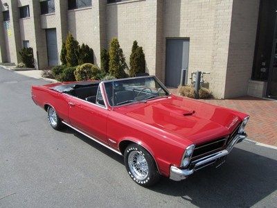 '65 gto convertible, matching #'s, 4-speed, converted to tri-carb...