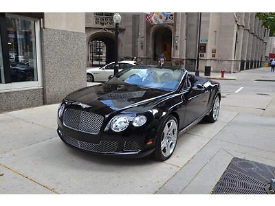 2012 bentley continental gtc.  beluga with beluga.