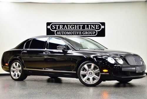 2006 bentley continental flying spur black low miles