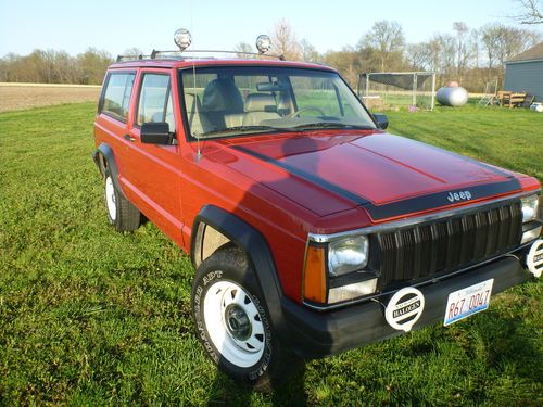 1985 jeep cherokee chief 4wd sport utility 2-door 2.5l
