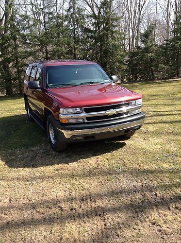 2002 chevrolet tahoe ls 4x4