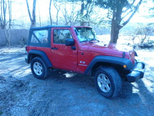 2009 jeep wrangler x sport utility 2-door 3.8l