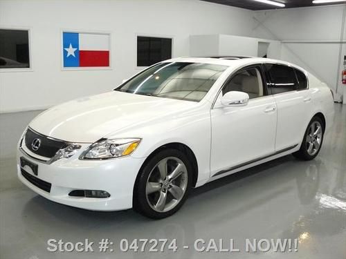 2010 lexus gs350 sunroof nav rear cam pwr sunshade 40k texas direct auto