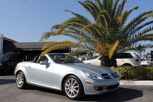 2005 mercedes-benz slk350! only 36k mi! airscarf! auto! 1 owner! mint! fl