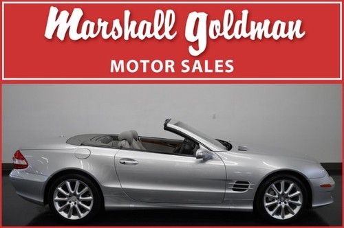 2008 mercedes benz sl550 silver/ash only 20,400 miles