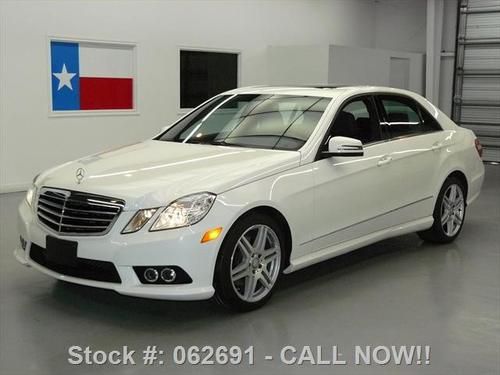 2010 mercedes-benz e350 sport p1 sunroof nav 30k miles texas direct auto