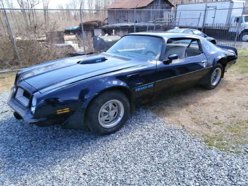 1974 pontiac trans am matching numbers 455 yy code **no reserve**
