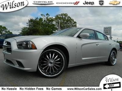 Se 3.6l custom rims wheels dodge charger cloth sports car clean one owner