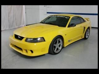 04 ford mustang gt premium saleen supercharged, leather, 5 speed, super clean!