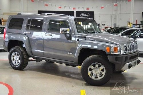 2008 hummer h3 suv, navi, backup cam, tow pkg, ipod, bluetooth, aux, roof rack