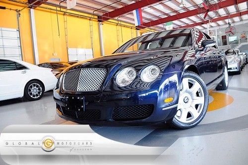 06 bentley continental flying spur awd 47k nav heat-sts moonroof pdc rear-shade
