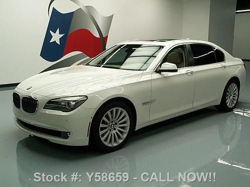2009 bmw 750li lux seating sport sunroof nav only 28k! texas direct auto