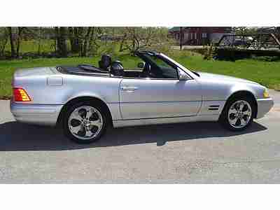 99 Mercedes Benz SL500R Clean Carfax 2 tops 78k Power Heated Seats 2 Owner, image 2