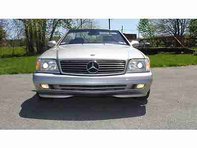 99 Mercedes Benz SL500R Clean Carfax 2 tops 78k Power Heated Seats 2 Owner, image 3