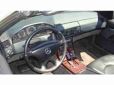 99 Mercedes Benz SL500R Clean Carfax 2 tops 78k Power Heated Seats 2 Owner, image 7
