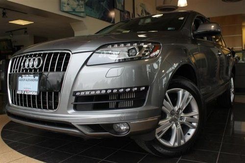 2011 audi q7 tdi ! premium plus navigation one owner audi certified