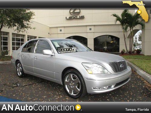 Lexus ls 430 luxury sedan with leather &amp; sunroof 59k miles