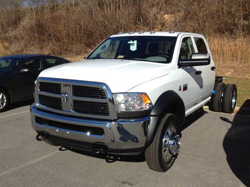 2012 ram 4500 4wd crew cab 173" wb 60" ca st