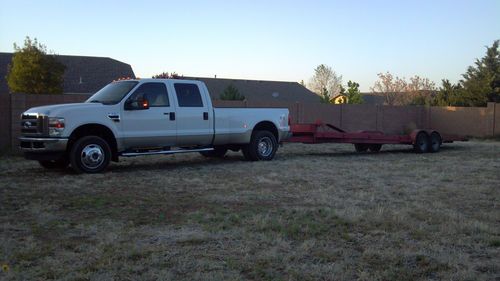 Start your own business - 2008 ford f350 crew cab diesel w/custom two car hauler