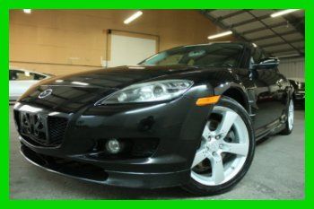 Mazda rx-8 6-speed 04 1-owner roof-bose-xenon sport loaded xtra clean! must see!