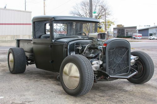 Ford model a street rod rat rod race truck hot rod