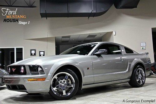 2009 ford mustang gt roush stage 1  one owner 4.6l v8 5-speed chromes shaker wow