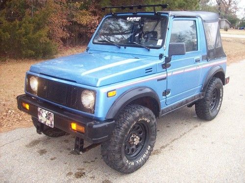 1987 suzuki samurai js sport utility 2-door 1.3l