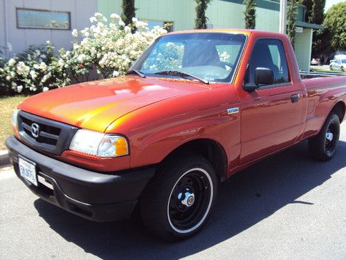 2004 mazda b2300 "no reserve" base standard cab pickup 2-door 2.3l