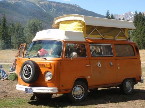 1978 volkswagen campmobile bus    no reserve