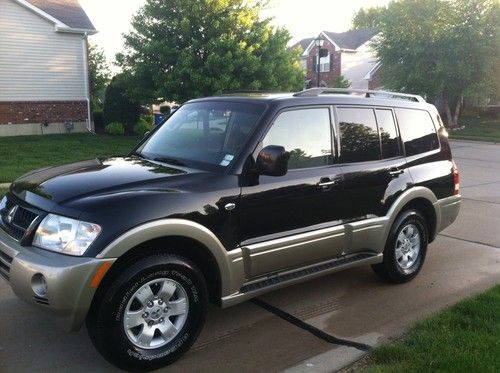 2004 mitsubishi montero luxury suv/clean car-fax/$1000 under kbb/immaculate!