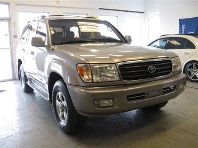 2002 toyota landcruiser v8 awd nav power roof cd/cass wood htd lthr save$$14,995