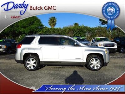 10 gmc terrain fwd slt- suv leather, backup camera