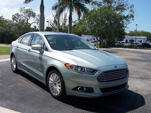 2013 FORD FUSION ENERGI HYBRID ELECTRIC ICE STORM WTH NAVIGATION FREE SHIPPING, US $43,935.00, image 3