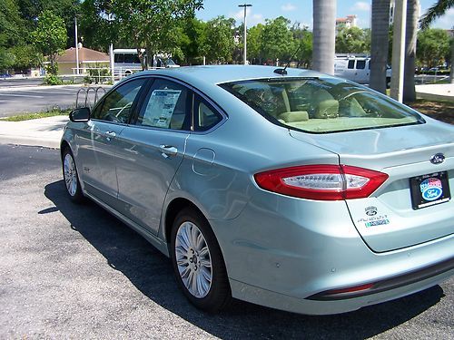 2013 FORD FUSION ENERGI HYBRID ELECTRIC ICE STORM WTH NAVIGATION FREE SHIPPING, US $43,935.00, image 5