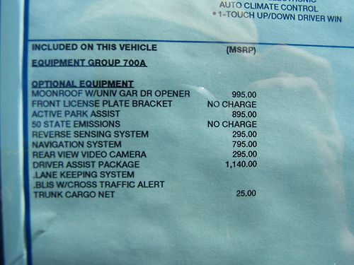 2013 FORD FUSION ENERGI HYBRID ELECTRIC ICE STORM WTH NAVIGATION FREE SHIPPING, US $43,935.00, image 6