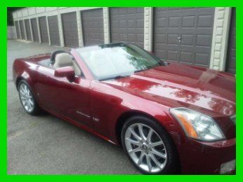 2006 cadillac xlr-v 4.4l v8 convertible dvd premium bose leather navigation cd