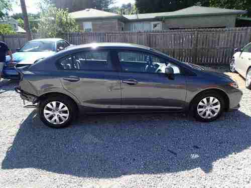 2012 Honda Civic 4dr Sedan, salvage, wrecked, sedan, damaged, 193 miles, image 11