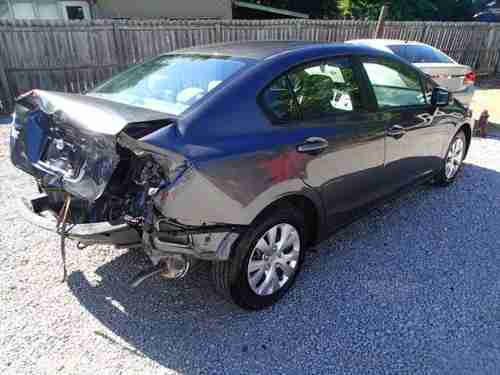 2012 Honda Civic 4dr Sedan, salvage, wrecked, sedan, damaged, 193 miles, image 12