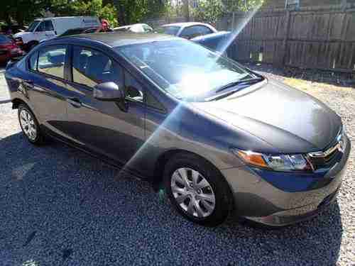2012 Honda Civic 4dr Sedan, salvage, wrecked, sedan, damaged, 193 miles, image 18